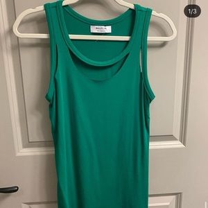 NWOT Bailey44 Green Tank